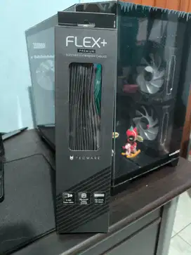 Tecware FLEX+Plus Premium PSU Extension Cables Set - Chrome Black