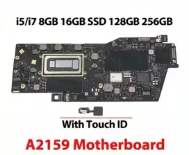 Logic board macbook pro 2019 13 Core i5 8/128 original copotan A2159
