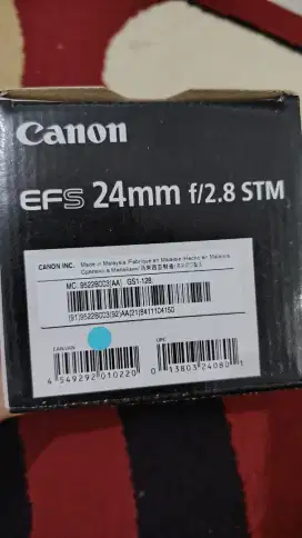 CANON EFS 24MM F/2.8 STM ORI RESMI