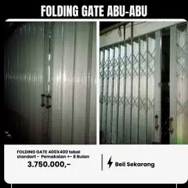 Folding gate 400x400