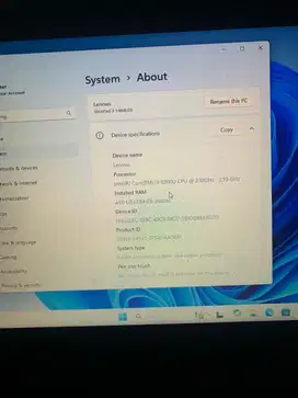 Laptop lenovo ideapad 3 14IML05