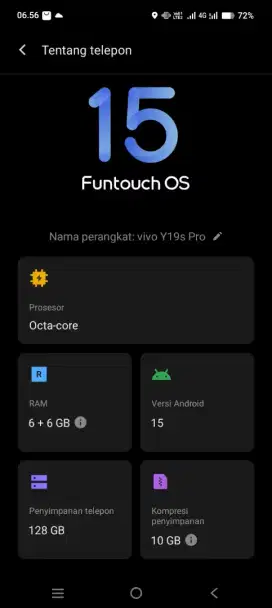 Di jual vivo y19s pro
