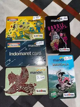 Kartu Kereta / Kartu Toll / Kartu Emoney Mandiri