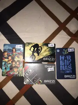 Kartu Kereta / Kartu Etoll / Kartu Tapcash Brizzi