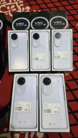 Vivo V50 5G 12/256 kondisi BARU buka dus (Utuh)