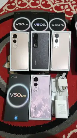 Vivo V50 Lite 4G 8/256 kondisi BARU buka dus