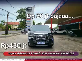 Dp30jt Alphard 2.5 S facelift 2015 Automatic