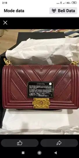 Jual tas chanel asli