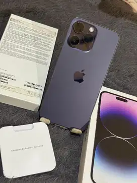 iphone 14 promax deep purple 256gb fullset