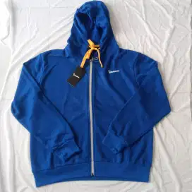 Vespa Hoodie Zipper Blue Original