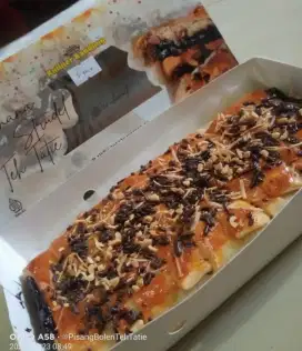 Bolen mix coklat keju tape strudell