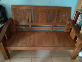 Meja dan Kursi Kayu Jati