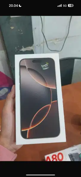 Jual IP 16 pm 256 new i box paa desert