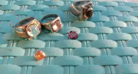Batu Akik kalimaya, kecubung, topaz, white safir