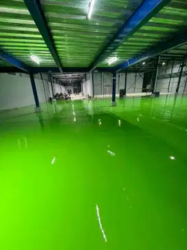 Epoxy cat lantai