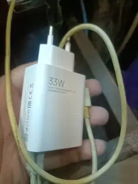 Charger Xiaomi original 33watt fast charging