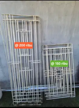 Teralis Besi Siap Pakai
