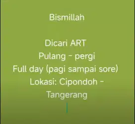 ART Domisili Cipondoh