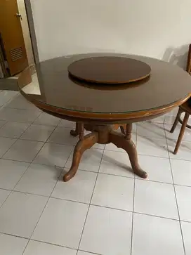 Meja Makan Kayu Jati