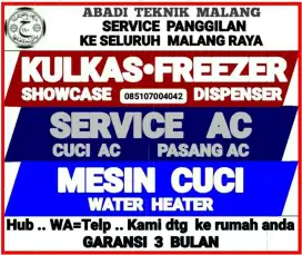 service kulkas ac (cuci ac) mesin cuci water heater servis panggilan