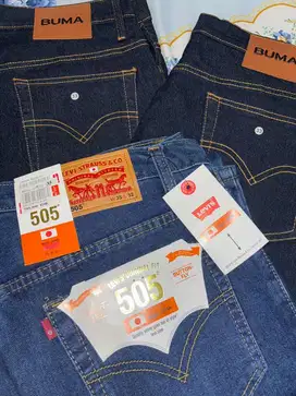 3 Celana jeans Borongan 505
