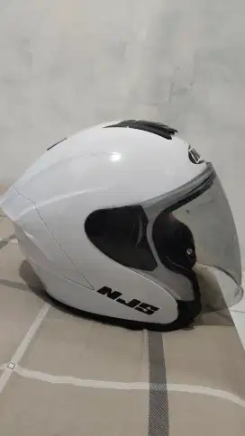 JUAL HELM NJS PUTIH