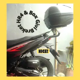 Breket bracket HR 4 plus box Givi e 45