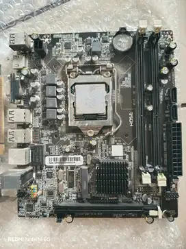 processor intel i5 750+motherboard+geforce gt730 4gb+casing psu 380wat