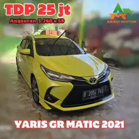 ISTIMEWA !! TOYOTA YARIS GR MATIC 2022 nik 2021