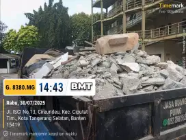 Jasa angkut puing dan sampah