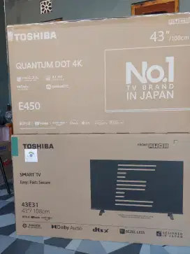 Smart tv 43 inch Samsung Toshiba tcl sharp Hisense