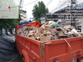 Jasa angkut puing dan sampah