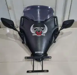 Jual Visor + Windshield  Baby Forza Untuk PCX 150
