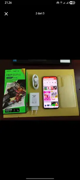 Dijual hp infinix hot 60 pro ram 8gb/256gb