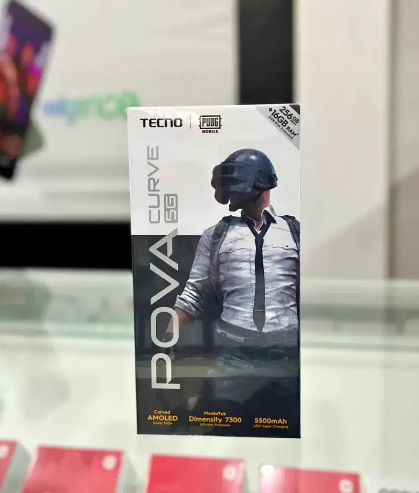 Tecno Pova Curve 5G 8+8/256 Cocok buat Demo