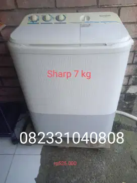 Mesin cuci merk SHARP 7 kg