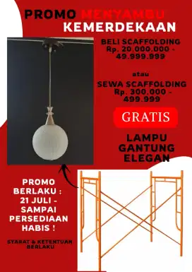 Promo Scaffolding Spesial