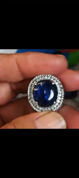 Koleksi Keluarga  Blue sapphire 7 CRT warna vivid blue