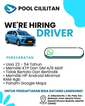 Dibutuh kan banyak pengemudi