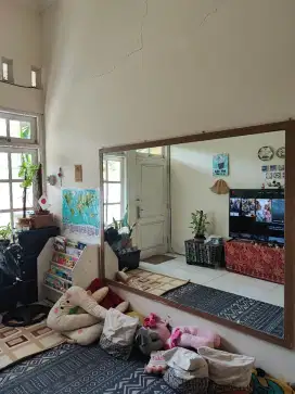 Kaca/cermin studio ukuran besar