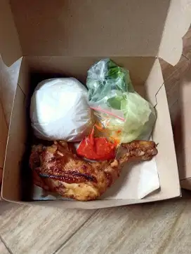 Nasi ayam bakar