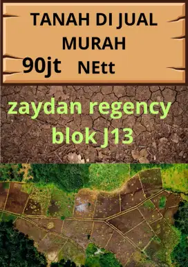 Tanah kavling murah