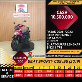 KREDIT DP 1 JT BEAT CBS ISS 2019 PLAT B jaktim