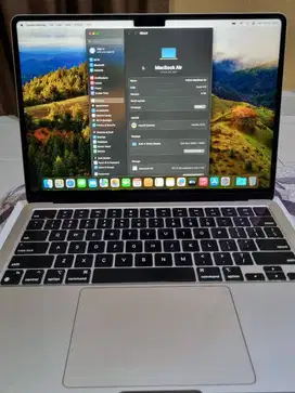 TERMURAH Macbook Air M3 memori 512/24GB ram garansi IBOX panjang