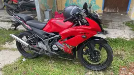 Kawasaki ninja rr new merah tahun 2013 pajak on