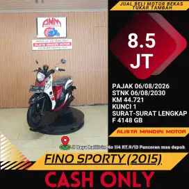FINO SPORTY 2015 plat F BOGOR PAJAK ON