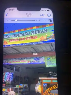 Jaga toko sembako