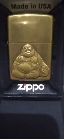 Zippo laughting buddha