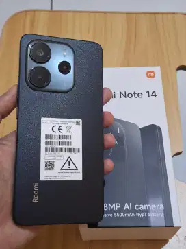 Jual Xiaomi Redmi Note 14 4G 8/256 GB (1 Bulan Pakai/Like New
