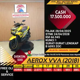 KREDIT DP 1.5 JT AEROX 155 VVA 2018 PLAT B DEPOK